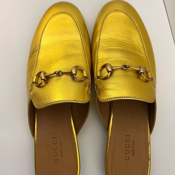 Gold Gucci mule - Picture 8 of 8
